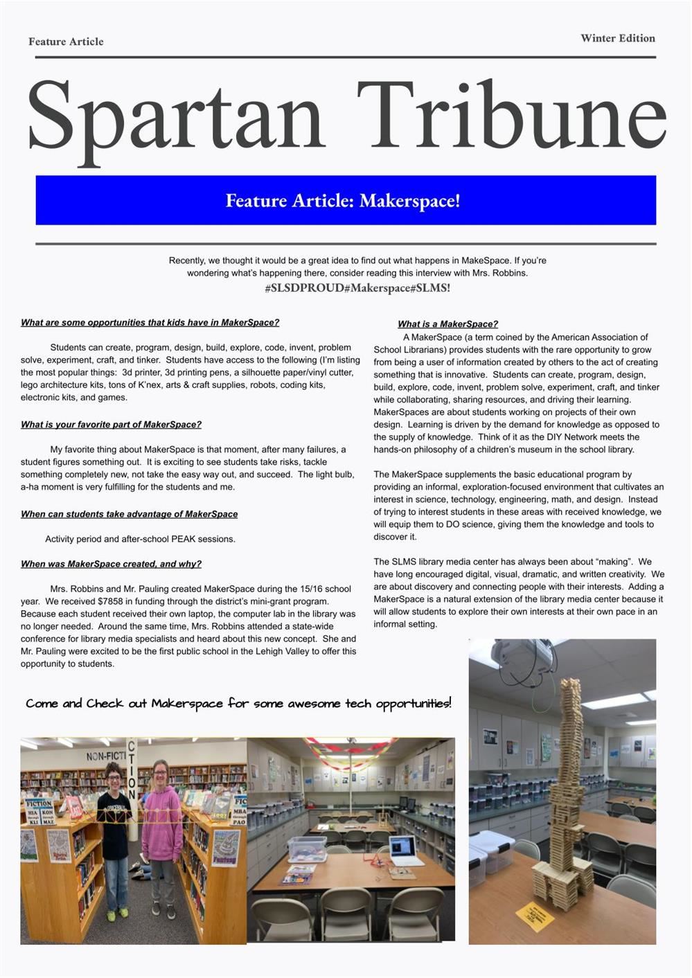  Spartan  Winter issue